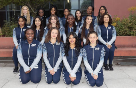 COMMUNITY: Dancers smile together for a team photo