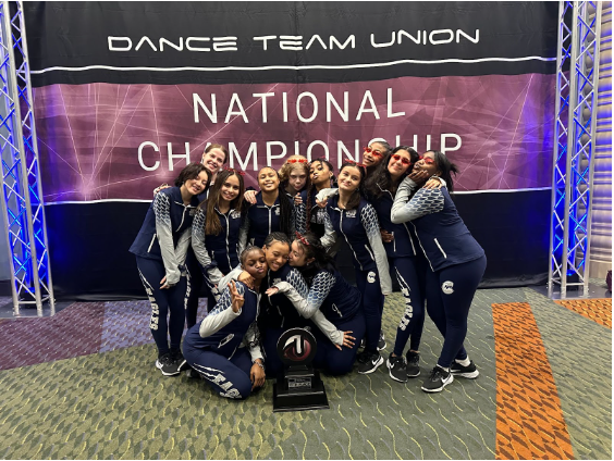 Jones Dance team at Nationals. Photo credit to coach, Jazmyn Davis.