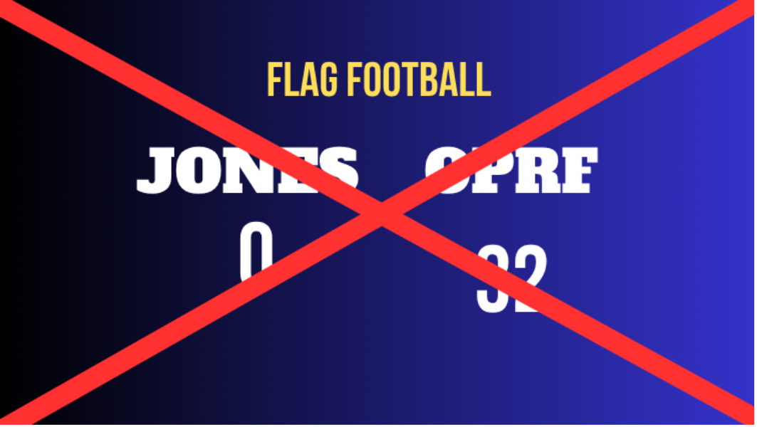 Jones College Prep flag football team loses 32-0 in a hard fought game to a state opponent. Oak Park River Forest vs. Jones, was a win or go home game for the Eagles.